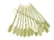 Town 51617 Bamboo Food Paddle, 7" Natural Green, 7" Length, Bamboo Wood - 1/Pack 1 image