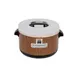 Town 56912W RiceMaster® Sushi Rice Container, 64 Cups, 12 Quart Capacity, Wood Grain Finish 1 image