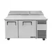 True TPP-AT-60-HC 60" Refrigerated Pizza Prep Table w/ 2 Doors, (8) 1/3 Pans 3 image