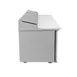 True TPP-AT-67-HC 67" Refrigerated Pizza Prep Table w/ 2 Doors, (9) 1/3 Pans 5 image