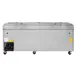 Turbo Air TPR-93SD-D4-N 93" Refrigerated Pizza Prep Table w/ 1 Door & 4 Drawers, 12 Pans 6 image