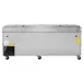 Turbo Air TPR-93SD-N 93" Refrigerated Pizza Prep Table w/ 3 Doors, 12 Condiment Pans 6 image