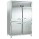 Traulsen ADH232WUT-HHS 2-Section 4-Door Dual Temp Holding Cabinet, 47 cu ft, 32" deep, Stainless Steel 1 image