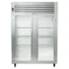 Traulsen AHT232DUT-FHG 48" 2-Section Reach-In Refrigerator w/ 2 Glass Doors, Top Mount, 42.5 cu. ft. 1 image