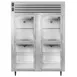 Traulsen AHT232N-HHG 52" 2-Section Reach-In Refrigerator w/ 4 Glass Half-Doors, Remote, 46.9 cu. ft. 1 image