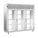 Traulsen AHT332NP-FHG 76" 3-Section Pass-Thru Refrigerator w/ 6 Glass Doors, Remote, 76 cu. ft. 1 image