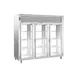 Traulsen AHT332WP-HHG 86" 3-Section Pass-Thru Refrigerator w/ 12 Half Glass Doors, Remote, 84.4 cu. ft. 1 image