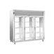 Traulsen AHT332WPUT-FHG 86" 3-Section Pass-Thru Refrigerator w/ 6 Glass Doors, Top Mount, 84.4 cu. ft. 1 image