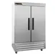 Traulsen C Series CLBM-49F-FS-RR 54" Two Section Reach-In Freezer w/ Right Hinged Solid Doors, 44 cu. ft. 1 image