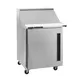 Traulsen C Series CLPT-2708-SD-R 27" 1-Section Sandwich / Salad Prep Table w/ 1 Door, 8 pans 1 image