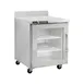 Traulsen C Series CLUC-27R-GD-WTL 27" 1-Section Worktop Refrigerator w/ 1 Glass Door (left) 1 image