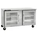 Traulsen C Series CLUC-36R-GD-LL 36" 2 Glass Door Undercounter Refrigerator, 9 cu. ft. 1 image