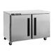 Traulsen C Series CLUC-48F-SD-LL 48" 2-Section Undercounter Freezer w/ 2 Doors, 13.2 cu. ft. 1 image
