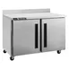Traulsen C Series CLUC-48R-SD-WTRR 48" 2-Section Worktop Refrigerator w/ 2 Doors (left) 1 image