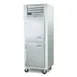 Traulsen G10004P 30" 1-Section Pass-Thru Refrigerator w/ 4 Half Solid Doors (left hinged), Top Mount, 24.72 cu. ft. 1 image