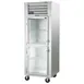 Traulsen G11001-032 30" 1-Section Reach-In Refrigerator w/ 2 Glass Left Hinged Half-Doors, Top Mount, 23.67 cu. ft. 1 image