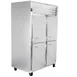 Traulsen G20002 52" 2-Section Reach-In Refrigerator w/ 4 Solid Half-Doors (hinged right/right), Top Mount, 46 cu. ft. 2 image