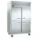 Traulsen G20004P 52" 2-Section Pass-Thru Refrigerator w/ 8 Half Solid Doors (left/right hinged), R450A, 48.6 cu. ft. 1 image