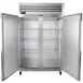 Traulsen G20010 52" Two Section Reach-In Refrigerator w/ 2 Solid Doors (hinged left/right), Top Mount, 46 cu. ft. 3 image
