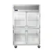 Traulsen G2100 52" 2-Section Reach-In Refrigerator w/ 4 Glass Half-Doors, Top Mount, 46.5 cu. ft. 1 image