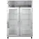 Traulsen G21010 52" 2-Section Reach-In Refrigerator w/ 2 Glass Doors (hinged left/right), Top Mount, 46.9 cu. ft. 1 image