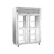 Traulsen G25344-001 2-Section Pass-Thru Heated Holding Cabinet, Clear Glass Doors, Stainless/Aluminum, 3 Shelves per Section 1 image