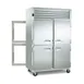 Traulsen G26005P 52" 2-Section Pass-Thru Refrigerator w/ 8 Half Solid-Glass Doors (left/left hinged), 49.22 cu. ft. 1 image
