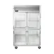Traulsen G27005P 52" 2-Section Pass-Thru Refrigerator w/ 8 Half Glass-Solid Doors (left/left hinged), 49.22 cu. ft. 1 image