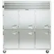 Traulsen G30003 76" 3-Section Reach-In Refrigerator w/ 6 Solid Half-Doors (hinged left/left/left), 69 cu. ft. 1 image