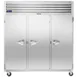 Traulsen G30010-032 76" 3-Section Reach-In Refrigerator w/ 3 Solid Doors (hinged left/right/right), Top Mount, 69.3 cu. ft. 2 image