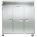 Traulsen G30011 76" 3-Section Reach-In Refrigerator w/ 3 Solid Doors (hinged left/left/right), Top Mount, 69.3 cu. ft. 1 image