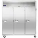 Traulsen G30012-032 76" Reach-In Refrigerator w/ 3 Solid Doors (hinged right/right/right), Top Mount, 69.3 cu. ft. 1 image