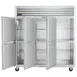 Traulsen G30013-032 76" Reach-In Refrigerator w/ 3 Solid Doors (hinged left/left/left), Top Mount, 69.3 cu. ft. 2 image