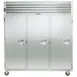 Traulsen G30013 76" 3-Section Reach-In Refrigerator w/ 3 Solid Doors (hinged left/left/left), Top Mount, 69.3 cu. ft. 1 image