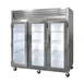 Traulsen G3201 76" Three Section Reach-In Refrigerator w/ 3 Glass Doors, Top Mount, 70.67 cu. ft. 1 image