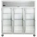 Traulsen G32013-032 76" Reach-In Refrigerator w/ 3 Glass Doors (hinged left/left/left), Top Mount, 70.67 cu. ft. 1 image