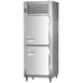 Traulsen RET132EUT-HHS 32" 1-Section Thawing Reach-in Refrigerator w/ 2 Half Solid Doors, Top Mount, 18.18 cu. ft. 1 image