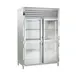 Traulsen RHT226W-HHG 58" 2-Section Reach-In Refrigerator w/ 4 Glass Half-Doors, Remote, 40.57 cu. ft. 1 image