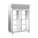 Traulsen RHT232NPUT-FHG 52" 2-Section Pass-Thru Refrigerator w/ 4 Glass Doors, Top Mount, 50.63 cu. ft. 1 image