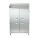 Traulsen RHT232NPUT-HHS 52" 2-Section Pass-Thru Refrigerator w/ 8 Half Solid Doors, Top Mount, 48.87 cu. ft. 1 image