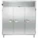 Traulsen RHT332WUT-FHS 86" 3-Section Reach-In Refrigerator w/ 3 Solid Doors, Top Mount, 77.45 cu. ft. 1 image
