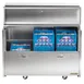 Traulsen RMC58S4 58" Single Sided Milk Cooler, Forced Air, 16 Crates Capacity 3 image