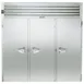 Traulsen RRI332LPUT-FHS 100" Roll-Thru Refrigerator w/ 6 Solid Doors, All Stainless Steel, 119.5 cu. ft. 1 image