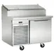 Traulsen TS048HT 48" 1-Section Refrigerated Pizza Prep Table w/ 1 Door, (6) 1/3 Pans 1 image