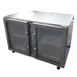 Traulsen UHG48RR-0420 48" 2-Door Undercounter Fridge, Steel Exterior, 13.5 cu. ft., Front Breathing 1 image
