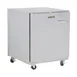 Traulsen UHT27-L 27" 1-Door Undercounter Refrigerator, Stainless Steel, Front Breathing, 7.3 cu. ft. 1 image