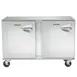 Traulsen UHT48-LL-SB 48" 2-Door Undercounter Refrigerator, Stainless Steel, Front Breathing, 13.5 cu. ft. 2 image