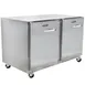 Traulsen UHT48-LL 48" 2-Door Undercounter Refrigerator, Stainless Steel, Front Breathing, 13.5 cu. ft. 1 image
