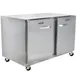 Traulsen UHT48-LR 48" 2-Section Undercounter Refrigerator w/ 2 Doors, 13.5 cu. ft. 1 image