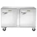 Traulsen UHT48-RR-SB 48" 2-Door Undercounter Refrigerator, Stainless Steel, Front Breathing, 13.5 cu. ft. 2 image